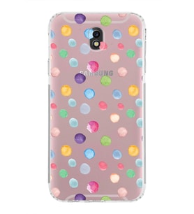 PrintiFy Samsung Galaxy J7 Pro ile Uyumlu Water Color 6  Kamera Korumalı Şeffaf  Kılıf