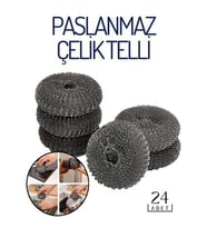 Çelik Tel Bulaşık Teli Vick Design 24 lü 718627