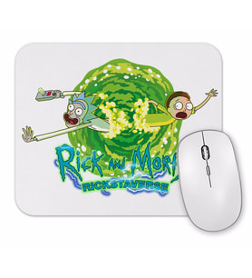 Rick  And Morty  Network Mouse Pad