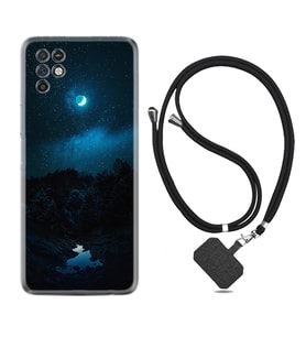 INFINIX Note 11 Pro Note 10 Hot 9 Play Kılıf Boyun Askılı Silikon Gece 1633