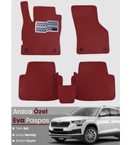 SKODA KODİAQ (2017-2023) Uyumlu EVA Paspas Tam Set–Oto Paspas,Araca Özel,Kolay Montaj