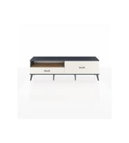 Arges TV Ünitesi Tek Raflı 2 Çekmeceli  176x30x51 Antrasit-Çam/Aytaşı