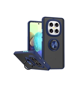 Xiaomi Redmi Note 15 Pro 5g Montreal Yüzüklü Silikon Kapak - Lacivert