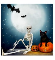 Hallowen Cadılar Bayramı İskelet Dekor Süs 1 Adet