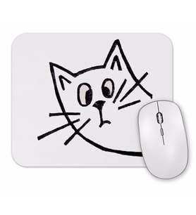 Surprise Kedi Cats Mouse Pad