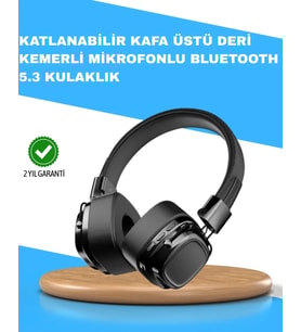 Katlanabilir Tasarımlı Taşınabilir Kablosuz Müzik Kulaklığı (Çok Renkli)
