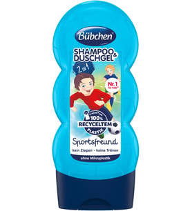 Bübchen Çocuk Şampuan&Duş Jeli 2 in 1 Sporty Friend 230 ml (Renksiz)