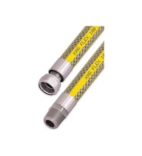 Ocak Flexi Örgülü Doğalgaz Bağlantı Flexi 1/2 150 Cm