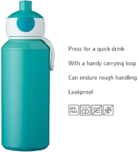 Mepal Su Şişesi 400 Ml, At Desenli