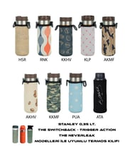 0.35 LT. TRAVEL MUG STANLEYE UYUMLU OMUZ ASKILI TERMOS KILIFI KKMF