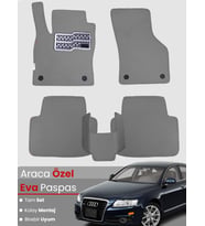 AUDİ A6 (2004-2011) Uyumlu EVA Paspas Tam Set–Araca Özel,Su Geçirmez,Hızlı ve Kolay Montaj