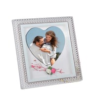 Kalpli Led Işıklı Kristal Fotoğraf Çerçeve