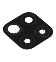 Tkgz - P40 LİTE Arka Kamera Camı Lens (SİYAH)