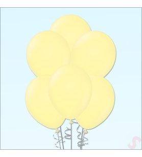 Sarı Pastel Balon, 30cm x 10 Adet