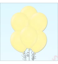 Sarı Pastel Balon, 30cm x 10 Adet