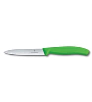 Victorinox SwissClassic 10cm Soyma Bıçağı Yeşil 6.7706.L114