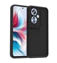 Oppo Reno 11F Uyumlu Kılıf Kamera Korumalı Zore Ananas Kapak (Siyah)