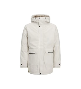 Jack Jones Jjetiko Parka Sn Erkek Günlük Mont 12211896-MOONBEAM Bej