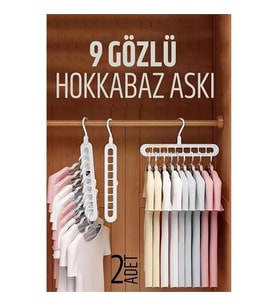 TransForMacion %80 Yerden Tasarruflu Beyaz Askı 2 ADET 715706