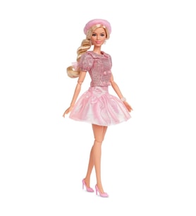 Barbie Film Serisi Pembe Bereli Barbie Bebek