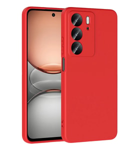 Realme C75 4G First Silikon - Kırmızı