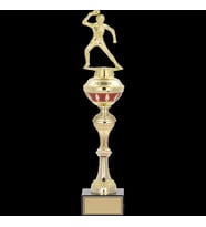 ODAK KUPA - Figürlü Kupalar - Masa Tenisi Kadın Figürlü Kupalar FG-064 B - 46 cm