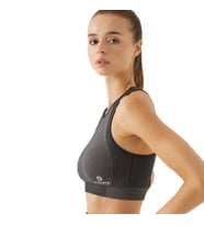 Activera® Göğsü Toparlayıcı Antrasit Dikişsiz Spor Sütyen