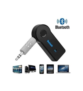 Northcity Yeni Nesil Bluetooth Aux Araç Kiti Siyah TV Tablet Telefon Araba