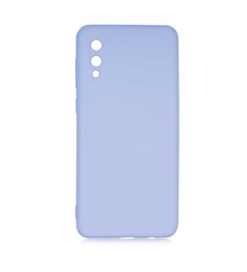Samsung Galaxy A02 Kılıf Orj Lansman Serisi Pürüzsüz Esnek Kadife İç Kısım (Lila)