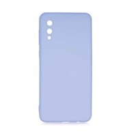 Samsung Galaxy A02 Kılıf Orj Lansman Serisi Pürüzsüz Esnek Kadife İç Kısım (Lila)