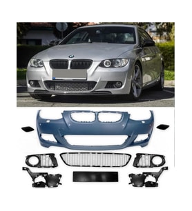 Bmw E93 3.seri 2006-2009 Uyumlu Plastik Boyasız M Tech Ön Tampon