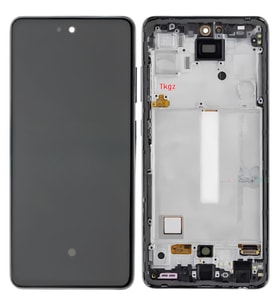Samsung Galaxy A52 - SM-A525 Uyumlu Lcd Ekran Dokunmatik Servis Lcd ÇITALI SİYAH