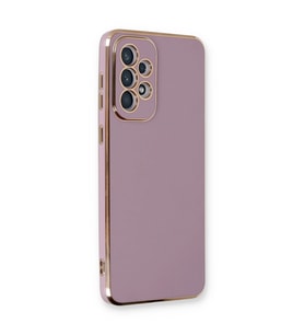 Samsung Galaxy A53 5g Kılıf Volet Silikon - Mor