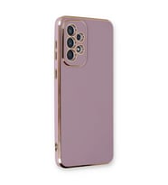 Samsung Galaxy A53 5g Kılıf Volet Silikon - Mor