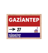 Gaziantep Tablo - Retro Tablo