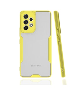 Galaxy A53 5G Kılıf Platin Silikon - Sarı