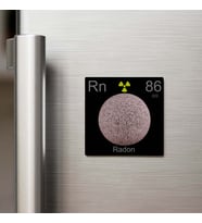 Radon (Radon) Elementi – Buzdolap Magneti – 9x9 cm