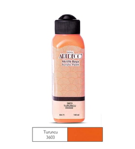 Artdeco Akrilik Boya 140 ml Turuncu - 4 adet