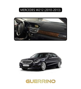 MERCEDES W212 2010-2013TORPİDO KORUMA HALISI SİYAH KENAR