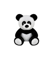 Peluş Oturan Panda Oyuncak 30 cm (Çok Renkli)