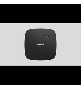 Ajax Fire Protect Plus, Kablosuz, Isı Ve Duman Dedektörü, Siyah