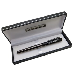 Signator® M581 Titanyum Black Roller Kalem  İsme Özel Kalem  Hediyelik Kalem (Karışık)