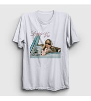 Presmono Unisex Beyaz Deja Vu Olivia Rodrigo T-Shirt 553181tt