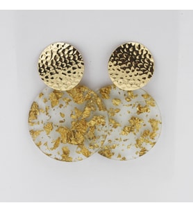 Gold Vip Vintage Tasarım Küpe (Gümüş)