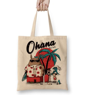 Ohana Bez Çanta Uzun Saplı
