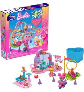 MEGA Barbie Color Reveal Hayvan Dostu, 5 yaş ve üzeri, HHP89