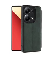 Xiaomi Redmi Note 13 4g Kılıf Flip Cover - Koyu Yeşil