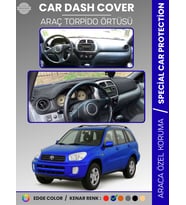 TOYOTA RAV4 (2000-2005) Torpido Örtüsü Ön Panel Torpido Koruma Tam Uyum Kolay Montaj