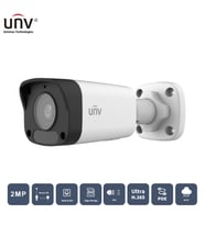 Nif Bilişim Uniview IPC2122LB-ASF28K-A 2mp 2.8mm Sabit Lens Dahili Sesli H.265+ IR Dış Ortam IP Kamera