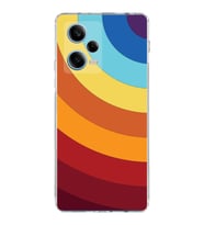 PrintiFy Xiaomi Redmi Note 12 Pro 5G Uyumlu Kamera Korumalı Renk Cümbüşü A Tasarımlı Kılıf